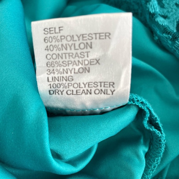 Tadashi Shoji Size 8 Embroidered Lace Sheath Dress - Picture 12 of 17